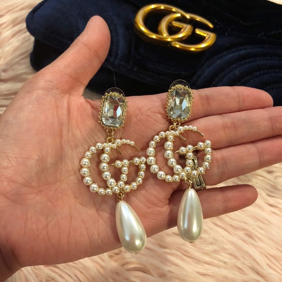 Jewelry - Fancy Pearl Drop Earrings
